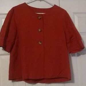 3 Button Shirt Jacket